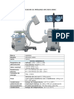 Intensificador de Imágenes Arcadis Varic - Esp - Ficha Tecnica