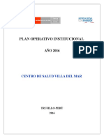 Plan Operativo Institucional