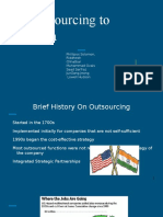 Outsourcing To India