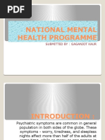 National Mental Health Programme