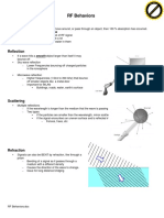 RF Propagation Behaviors