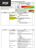 Activity Hazard Analysis (AHA) : Risk Assessment Code (RAC) Matrix Severity Probability