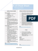 Ccna Cheat Sheet New Topics