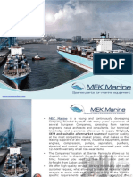 MEK Marine MWM Engine Spare Parts