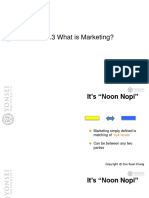 1-3 What Is Marketing