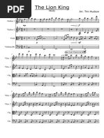 The Lion King Medley PDF