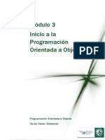 Lectura 4 - Inicio A La Programacion Orientada A Objetos