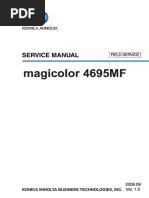 Konica Minolta Magicolor 4695MF Field Service Manual