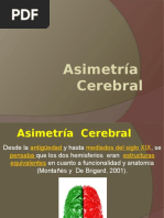 Asimetría Cerebral