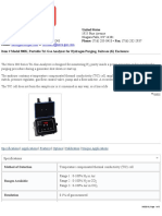 Model380K PortableTriGasAnalyzerforHydrogenPurging Suitcase (K) Enclosure