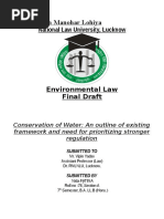 Final Draft Environmental Law, Edited