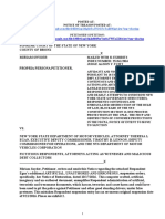 Notice and Affidavit Regional Killer Boyden Gray Use of NYS Government Funded Agencies For Treason and Assassination Programming