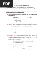 La Integral de Superficie