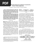 2011 Implementation and Control of An Acdcac Converter For Electric Vehicle Application1