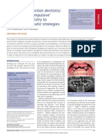 Minimal Intervention Dentistry: Part 1. From Compulsive' Restorative Dentistry To Rational Therapeutic Strategies