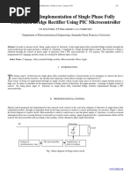 Design and Implementation of Single Phase Fully Controlled Bridge Rectifier Using PIC Microcontroller