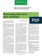 Understanding Short-Circuit Motor Contribution
