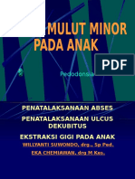 Bedah Mulut Minor Pada Anak