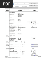 Reference Calculations Output: Project N/A Calculation