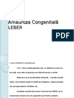 Amauroza Congenitala LEBER