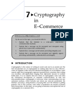 Cryptography in E-Commerce