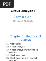 Circuits I Lect7