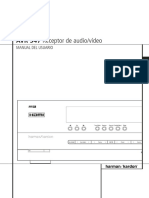 Manual de Usuario Harman Kardon AVR347