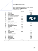 Cas Corrigés de L'audit Et La Gestion Fiscale