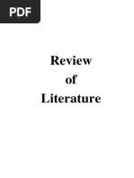 Review of Literature