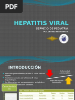 Hepatitis Viral - Jhonatan Infante - Pediatria II