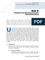 BAB E Uraian Metodologi Dan Program Kerja