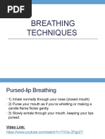 Breathing Techniques