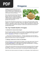 Oregano: The Top 5 Health Benefits of Oregano