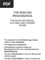 General Features of The Renaissance