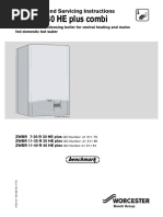 R 30/35/40 HE Plus Combi: Installation and Servicing Instructions