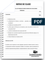 Nota de Clase 60 El Iva en Las Transacciones Diarias de Cualquier Persona