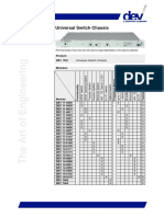 Universal Switch Chassis