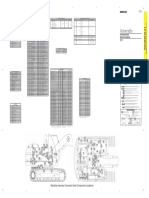 A B C E D A B C E G F: Machine Harness Connector and Component Locations
