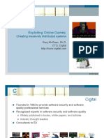 Exploiting Online Games:: Cheating Massively Distributed Systems