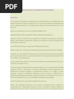 Sistema Integrado de Administración Financiera