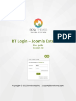 BT Login User Manual v2.0