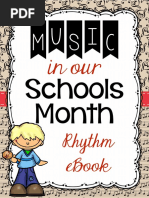 Music in Our Schools Month Rhythm e Book