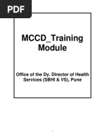 MCCD Training Module