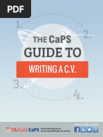 CV Writing Guide 