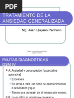 Tratamiento de La Ansiedad Generalizada