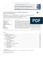 A Review of Key Power System Stability Challenges For Large-Scale PV Integration