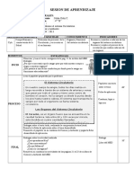 Sesion de Aprendizaje - Aparato Circulatorio