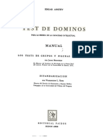 Test de Dominos Manual