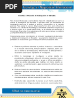 Evidencia 4 Propuesta de Investigacion de Mercados