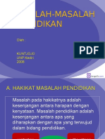 13 Masalah Masalah Pendidikan